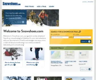 Snowshoes.com(Snowshoes) Screenshot