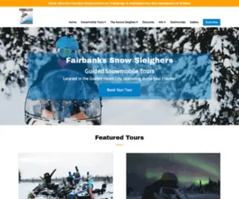 Snowsleighers.com(Fairbanks Snow Sleighers) Screenshot