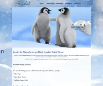 Snowsoftsa.co.za(Snow Soft SA Tissue and Paper Products) Screenshot