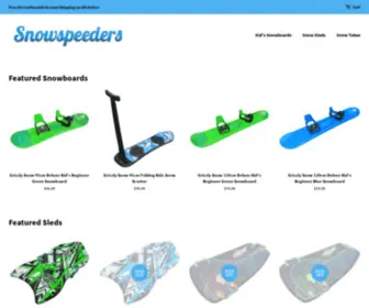 Snowspeeders.com(Snow Speeders) Screenshot