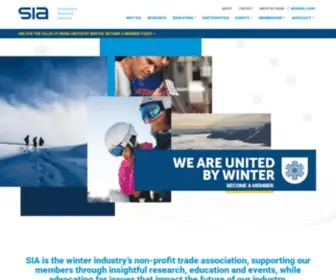Snowsports.org(Snowsports Industries America) Screenshot