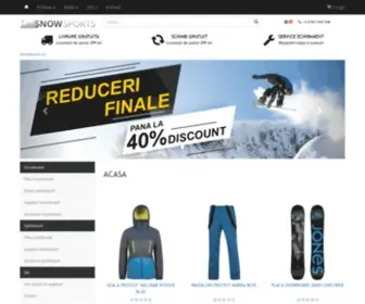 Snowsports.ro(Placi snowboard) Screenshot