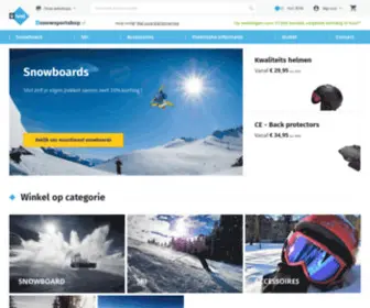 Snowsportshop.nl(Snowboard) Screenshot