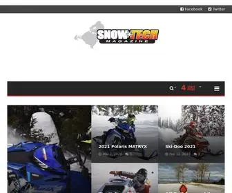 Snowtechmagazine.com(Snowtechmagazine) Screenshot