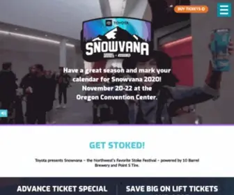 SnowVana.com(❄️) Screenshot