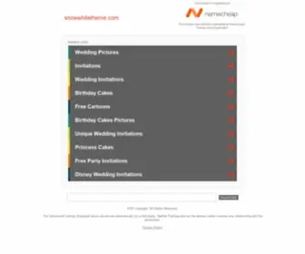 Snowwhitetheme.com(Snowwhitetheme) Screenshot
