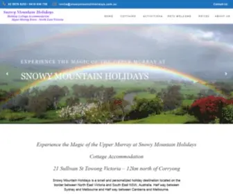 Snowymountainholidays.com.au(Snowy Mountain Holidays) Screenshot