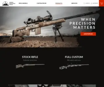 Snowymountainrifles.com(Snowy Mountain Rifles) Screenshot