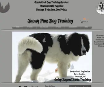 Snowypinedogtraining.com(Snowypinedogtraining) Screenshot