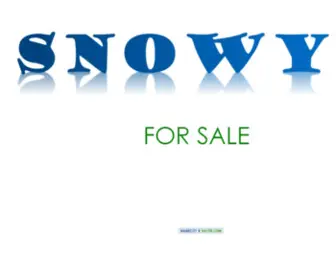Snowys.com(Snowys) Screenshot