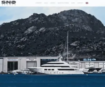 Snoyachts.it(SNO è nautica a 360 gradi e oltre. Perché SNO è) Screenshot