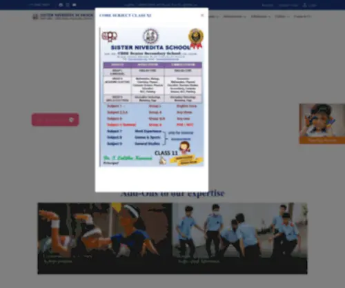 SNSchool.com(Sister Nivedita School) Screenshot