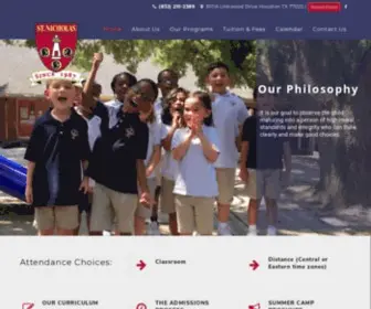 SNSchools.com(Saint Nicholas School) Screenshot