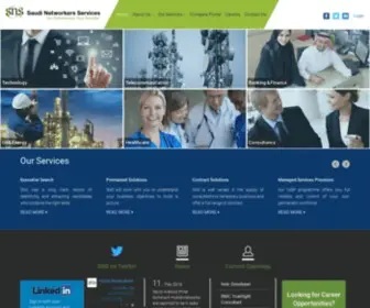 SNSgroup.com(Saudi Networkers Services (SNS)) Screenshot