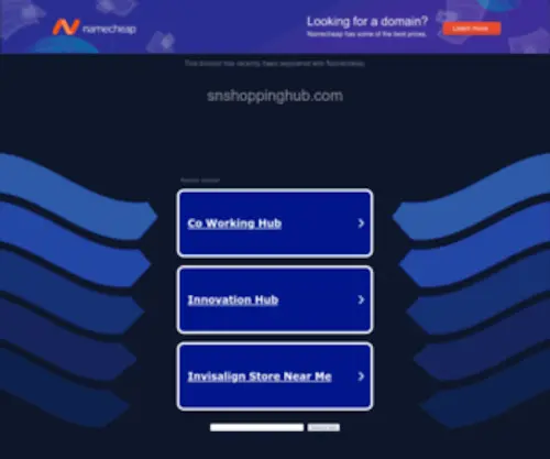 SNshoppinghub.com(SNshoppinghub) Screenshot