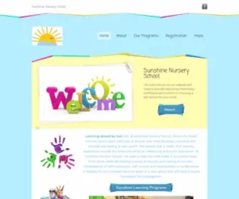 SNsleroy.com(Sunshine Nursery School) Screenshot