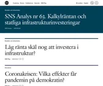 SNS.se Screenshot