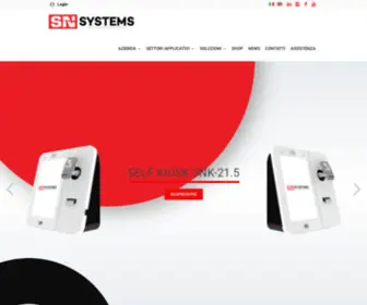 SNSYstems.net(Prodotti per la gestione del punto vendita) Screenshot