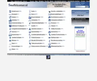 Snuffelcorner.nl(Een gratis vraag en aanbod en advertentiesite voor al uw oude spullen oa) Screenshot