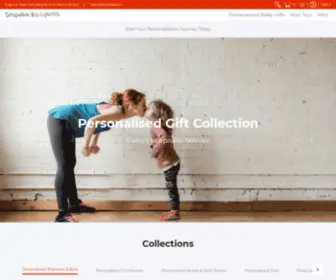 Snugdem-Boogums.co.uk(Shop online Personalised baby gifts) Screenshot