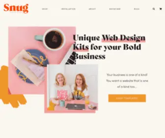 Snugdesigns.co.uk(Unique WordPress Themes for your Bold Business. Your business) Screenshot