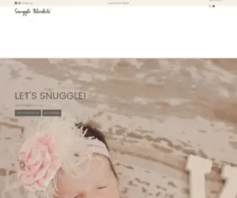 Snuggle-Blankets.com(Snuggle Blankets) Screenshot