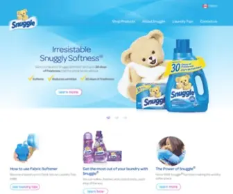 Snuggle.ca(Snuggle Fabric Softener) Screenshot