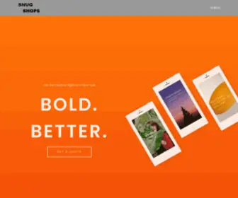 Snugshops.com(Shop) Screenshot