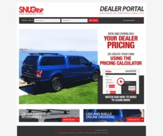 Snugtopdealer.com(Order Tonneau Covers) Screenshot