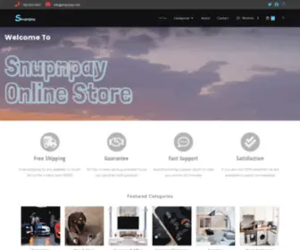 Snupnpay.com(Online Store) Screenshot