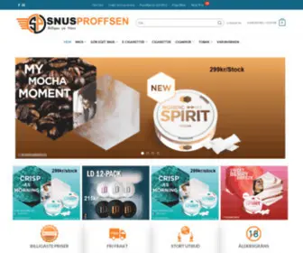 Snusproffsen.se(Snus Proffsen Nordic AB) Screenshot