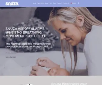 Snuza.com(Snuza Baby Movement Monitors) Screenshot