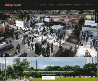 Snwevents.com.sg(SNW Events) Screenshot