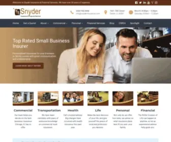 SNyderinsurance.com(Snyder Insurance ) Screenshot