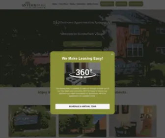 SNyderparkapartments.com(SnyderPark Apartments in Amherst NY) Screenshot