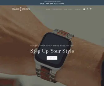SNYDRStraps.com(SNYDR Straps) Screenshot