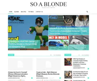Soablondewalksintoareview.com(Fitness News) Screenshot
