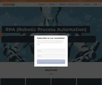 Soais.com(Leading Enterprise IT Services & ERP Solutions Provider) Screenshot