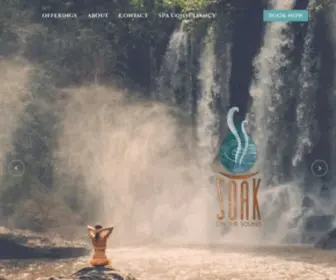 Soakonthesound.com(Soak on the Sound) Screenshot