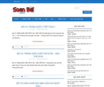 Soanbaionline.net(Soạn bài online.Net) Screenshot