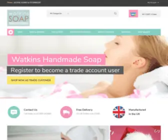 Soap-Makers.com(Watkins Soap Company Ltd Soap Makers) Screenshot