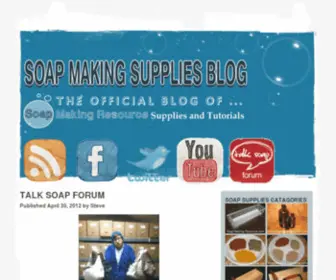 Soap-Making-Supplies-Blog.com(Soap Making Supplies Blog) Screenshot