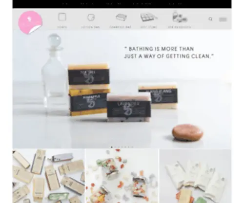 Soap-N-Scent.com(HANDMADE SOAP AND SPA PRODUCTS THAILAND) Screenshot