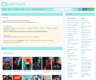 Soap2Day.cc(SOAP2DAY.com offers top rated TV shows and movies. It hosts 500 plus full) Screenshot