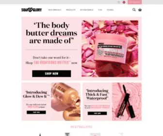 Soapandglory.com(Soap & Glory) Screenshot