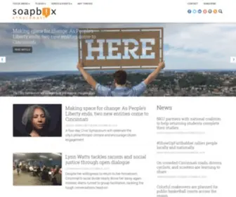 Soapboxmedia.com(Cincinnati News & Information) Screenshot