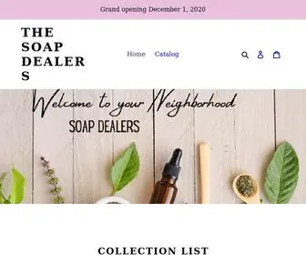 Soapdealers.com Screenshot