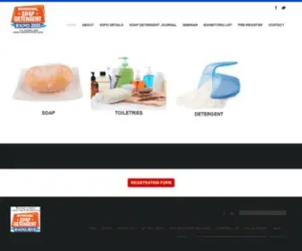 Soapdetergentexpo.com(India's First Business Magazine on Incense Industry (RNI Regd.)) Screenshot