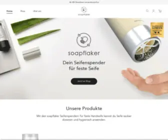 Soapflaker.de(Dein Seifenspender für feste Seife) Screenshot