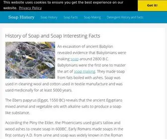Soaphistory.net(Soap History) Screenshot